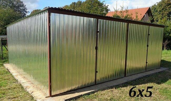 Garaż blaszany 2x3 GARAŻE schowki Cała Polska SZYBKI TERMIN