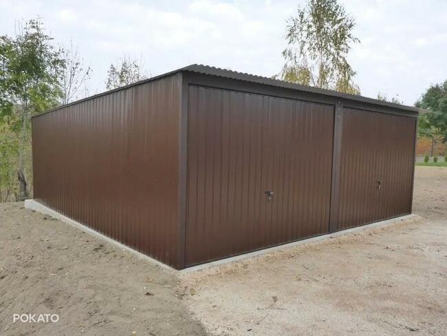 Garaż blaszany 2x3 GARAŻE schowki Cała Polska SZYBKI TERMIN