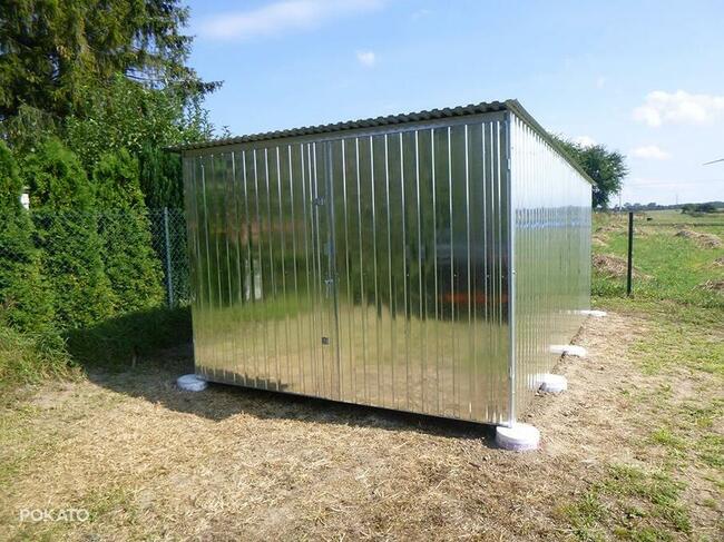 Garaż blaszany 2x3 GARAŻE schowki Cała Polska SZYBKI TERMIN