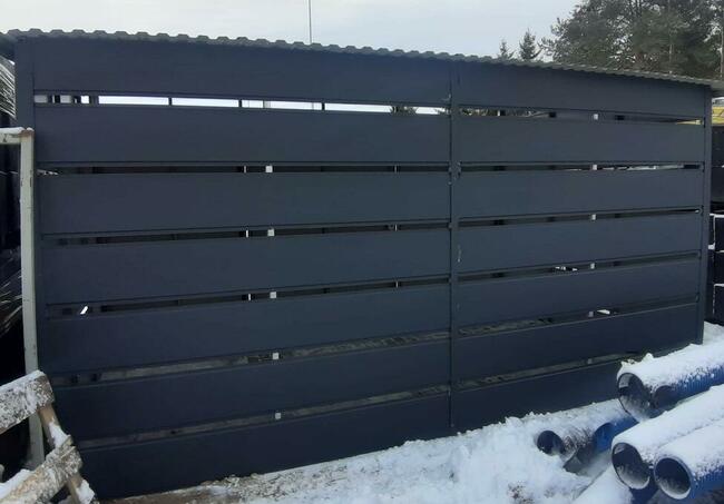 Wiatka Śmietnikowa z Paneli 3mx1m