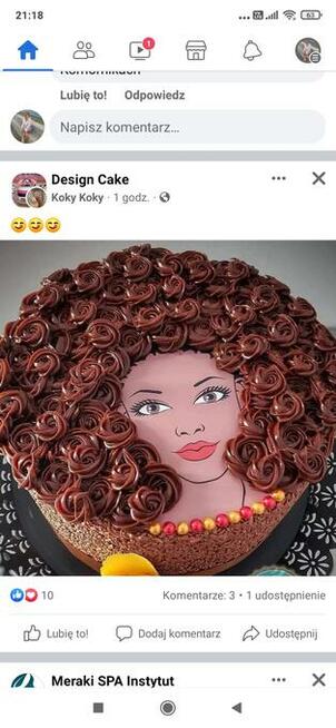 Bezglutenowe torty, ciasta artystyczne