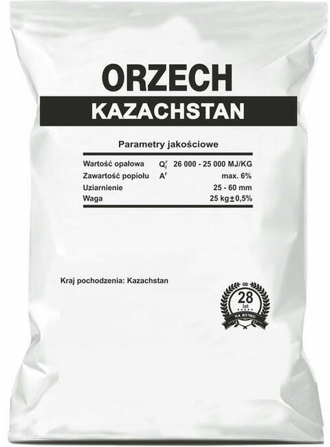 WĘGIEL ORZECH KAZACHSTAN-WORKOWANY-DARMOWA DOSTAWA