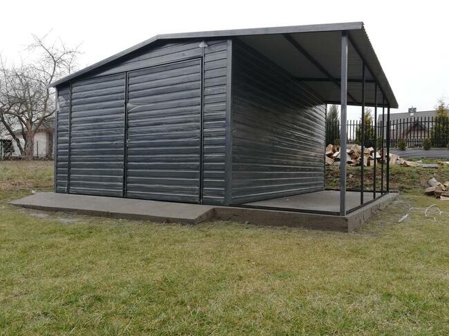 Domek na Narzędzia Ogrodowy Z Blachy