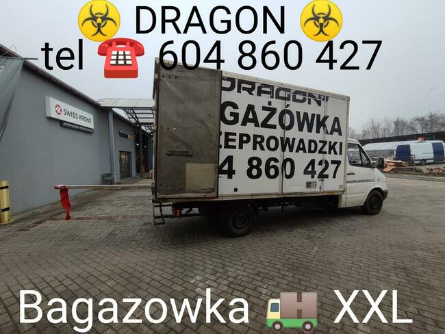 Transport w 10-30min -DRAGON, Bus z windą, Przeprowadzki