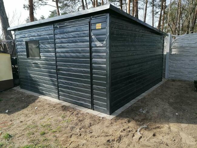 Domek na Narzędzia Ogrodowy Z Blachy