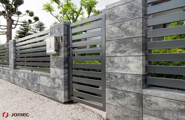 płot łupany ogrodzenia łupane Joniec pustaki łupane GORC