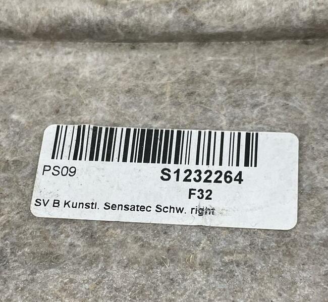 BMW F32 F33 boczek drzwi prawy tył czarna skóra