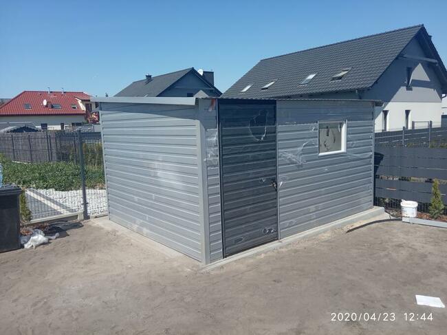 Domek na Narzędzia Ogrodowy Z Blachy