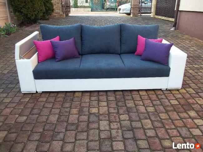 kanapa/sprężyny bonell/wygodne rozkładanie/szerokie spanie