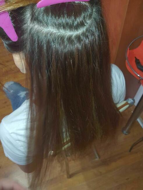 Przedłużanie włosów metodą keratynową nano bonds promocja!