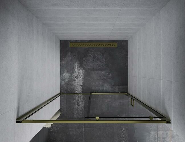 ŚCIANKA PRYSZNICOWA 200 cm wys. od 70 do 140 cm szkło 8 mm