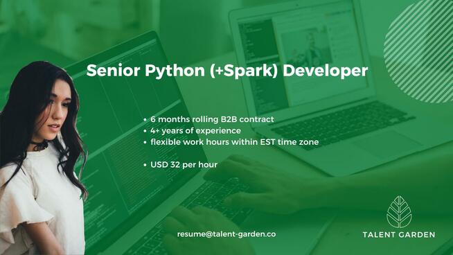 Senior Python (+Spark) Developer