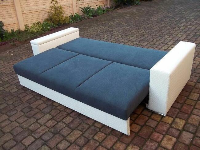 kanapa/sprężyny bonell/wygodne rozkładanie/szerokie spanie