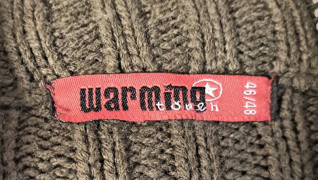 Sweter męski rozpinany