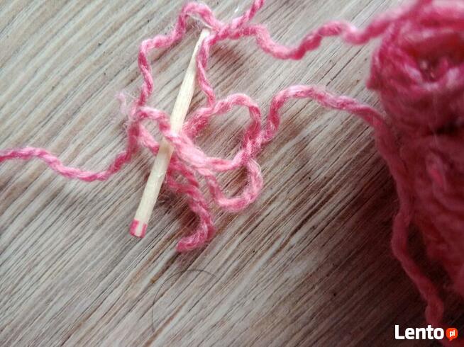 198 Gr malinowy różowy wełna włóczka