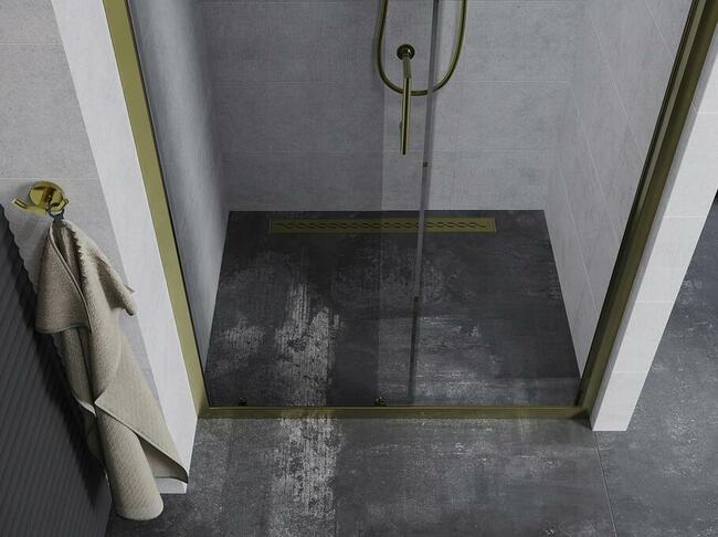 ŚCIANKA PRYSZNICOWA 200 cm wys. od 70 do 140 cm szkło 8 mm