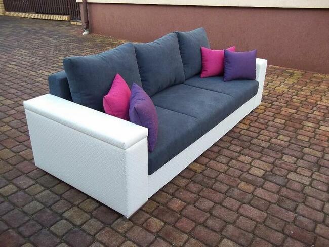 kanapa/sprężyny bonell/wygodne rozkładanie/szerokie spanie