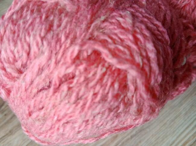 198 Gr malinowy różowy wełna włóczka
