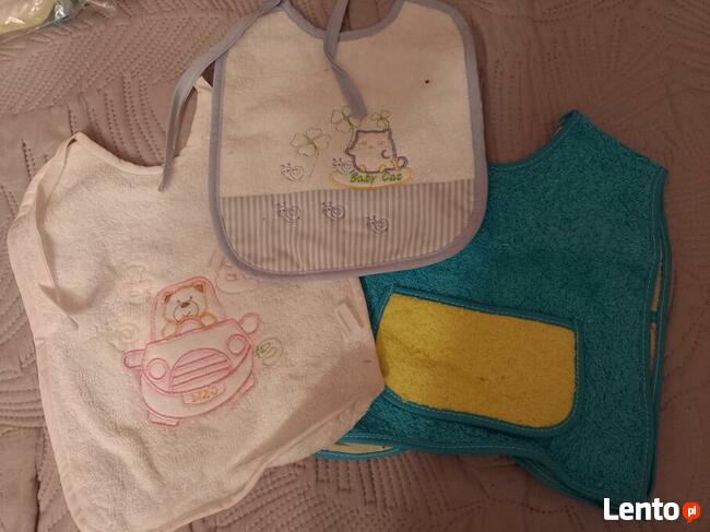 Śliniaki 75 sztuk mix pakowane po 3.