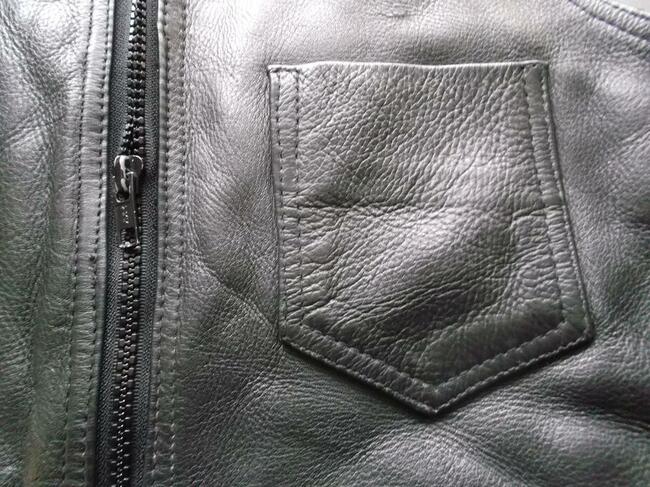 Spodnie motocyklowe skórzane OGRODNICZKI rozm 50 S M Germany