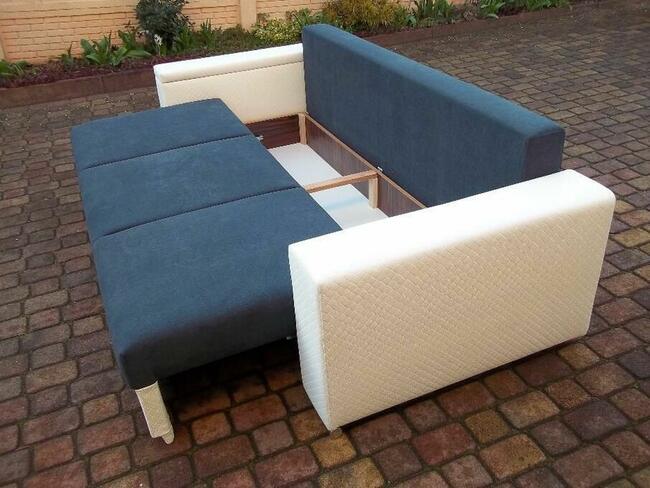 kanapa/sprężyny bonell/wygodne rozkładanie/szerokie spanie