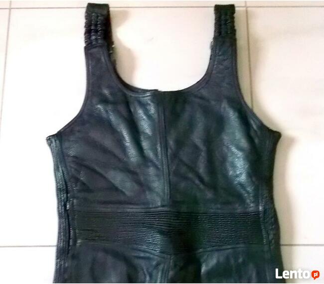 Spodnie motocyklowe skórzane OGRODNICZKI rozm 50 S M Germany