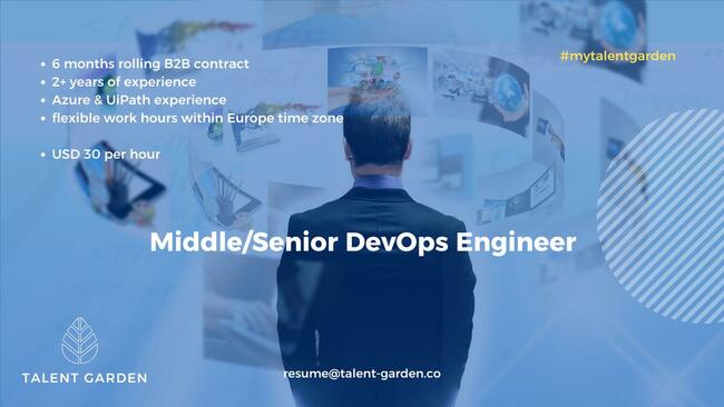 Middle/Senior DevOps Engineer (Azure)