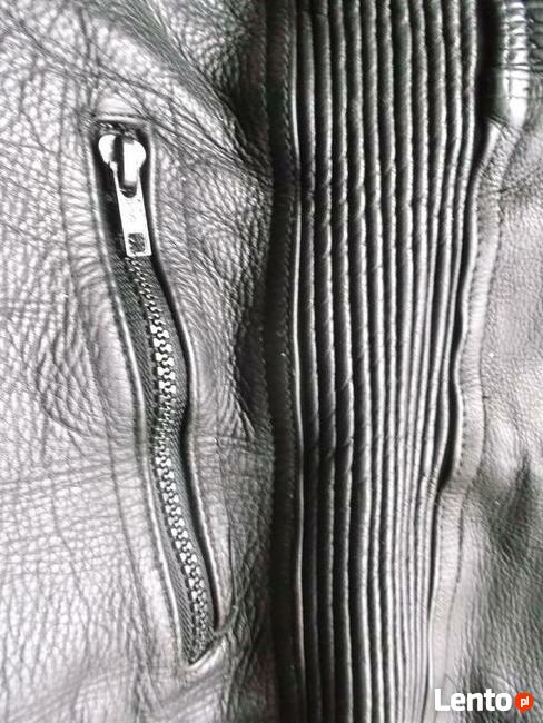 Spodnie motocyklowe skórzane OGRODNICZKI rozm 50 S M Germany