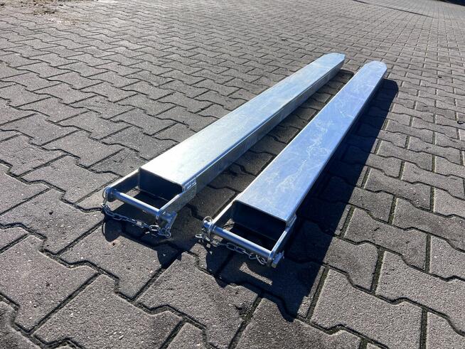 Przedłużki do wideł wózek widłowy widlak widła mocna CE