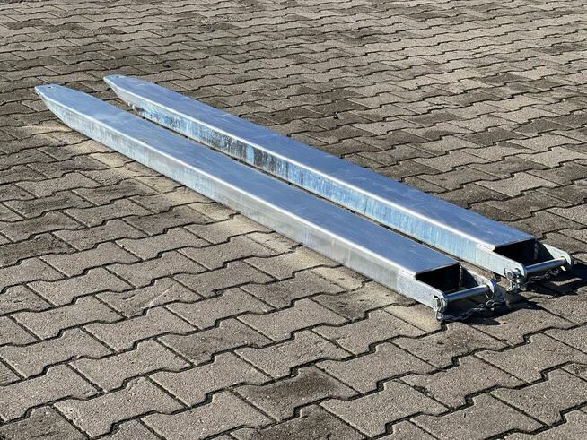 Przedłużki do wideł wózek widłowy widlak widła mocna CE