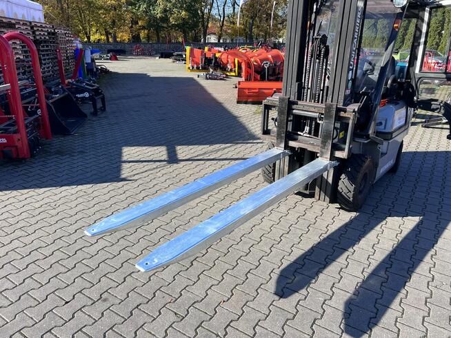 Przedłużki do wideł wózek widłowy widlak widła mocna CE