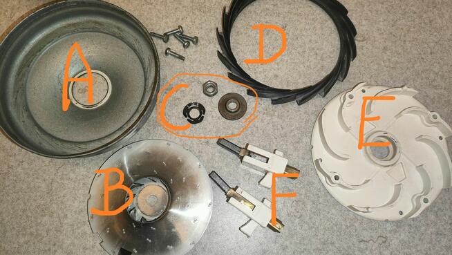 Odkurzacz Electrolux Ultrasilencer Z3378-NA CZĘŚCI!