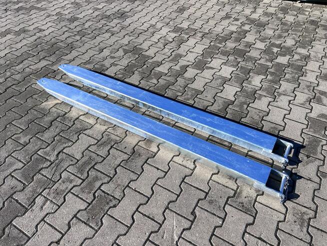 Przedłużki do wideł wózek widłowy widlak widła mocna CE