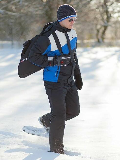 Ultrasport Beanie Długa Modna Czapka zimowa antracytowy nieb