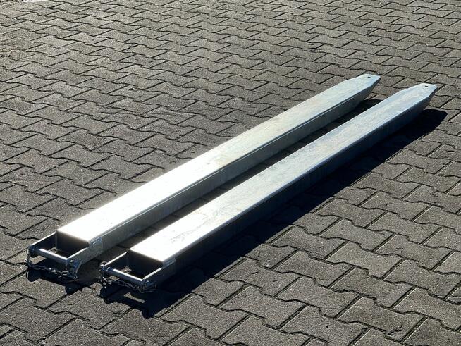 Przedłużki do wideł wózek widłowy widlak widła mocna CE