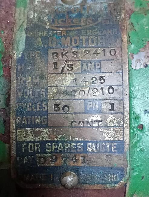 Sprzedam silnik elektryczny 230v