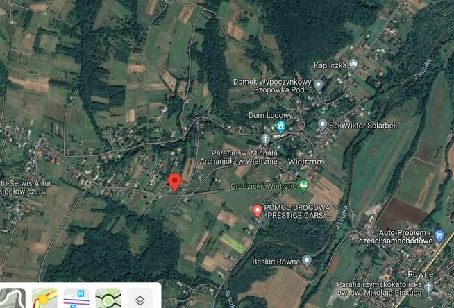 Działka budowlana, 21 arów, Wietrzno, spokojna i malownicza