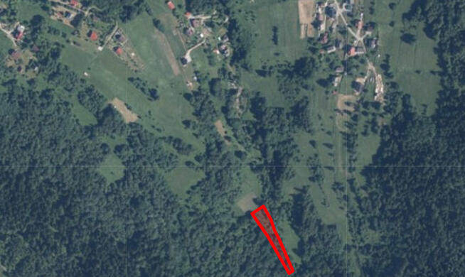 Działka rolna w Stryszawie z widokami