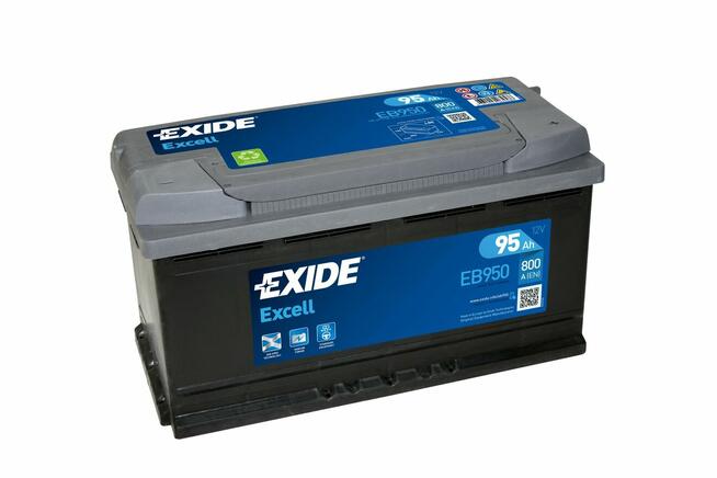 NOWY Akumulator EXIDE EXCELL 95AH 800A