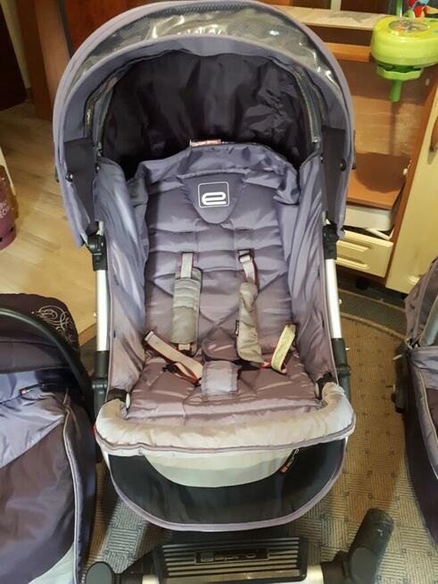 Wózek dziecięcy Espiro głęboki, spacerówka i nosidełko