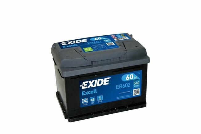 NOWY Akumulator EXIDE EXCELL 60AH 520A