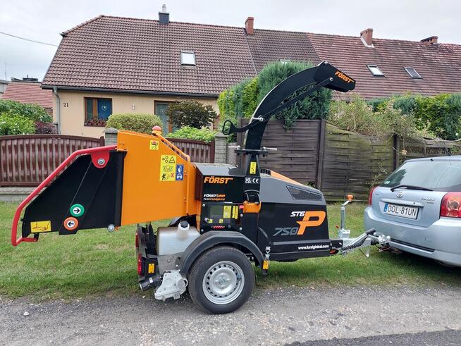 Rębak do gałęzi, rozdrabniacz, Łuparka do drewna. Wynajem !