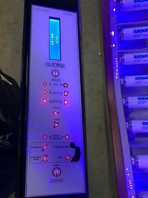 Infuzja tlenowa Koloroterapia Chromoterapia Solarium LED UV