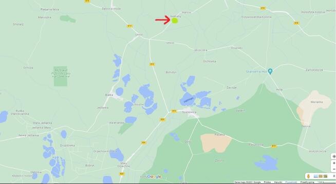 Nietiahy działka budowlana , Gm. Dębowa Kłoda