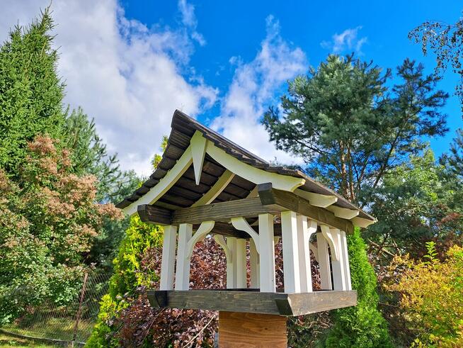 Karmnik dla ptaków -Oryginalny wygląd -Ręczna robota !