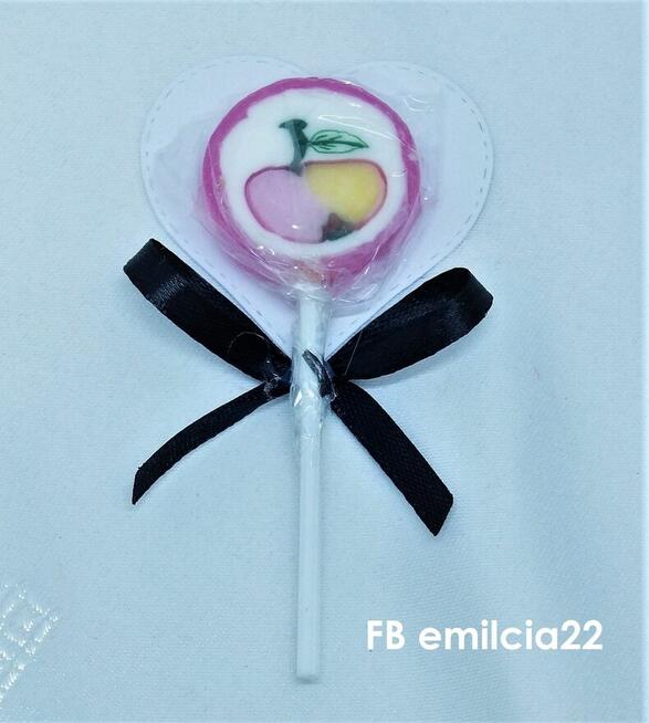 Lizaki z dedykacją Podziękowanie URODZINY Pamiątka Upominek