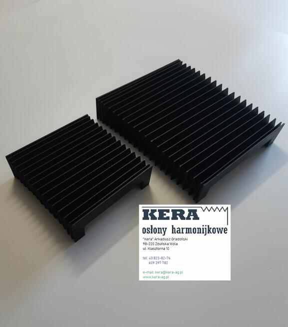 Osłony harmonijkowe do maszyn