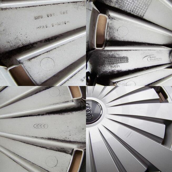 8W0601147 4x Oryginał Kołpaki Audi A4 lub A3 A6 16 cali