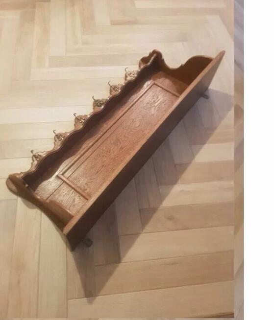 wieszak, półka antyk