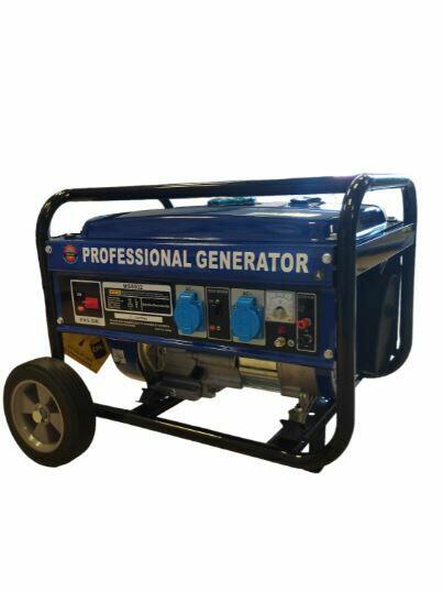 Agregat prądotwórczy - niebieski - Meister